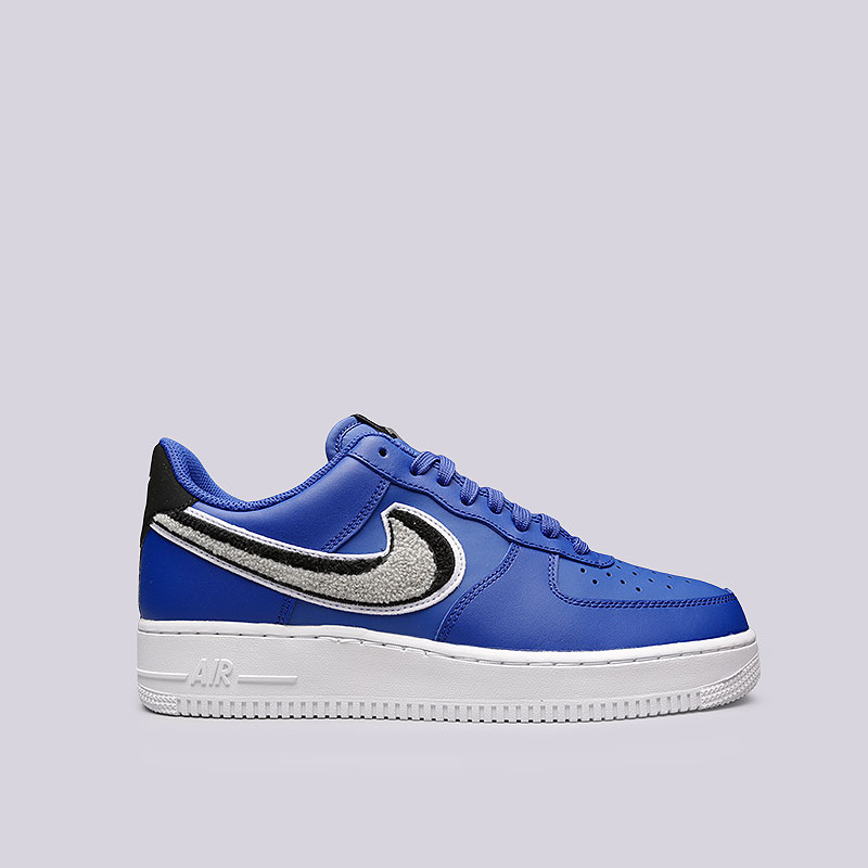 мужские синие кроссовки Nike Air Force 1 `07 LV8 823511-409 - цена, описание, фото 1